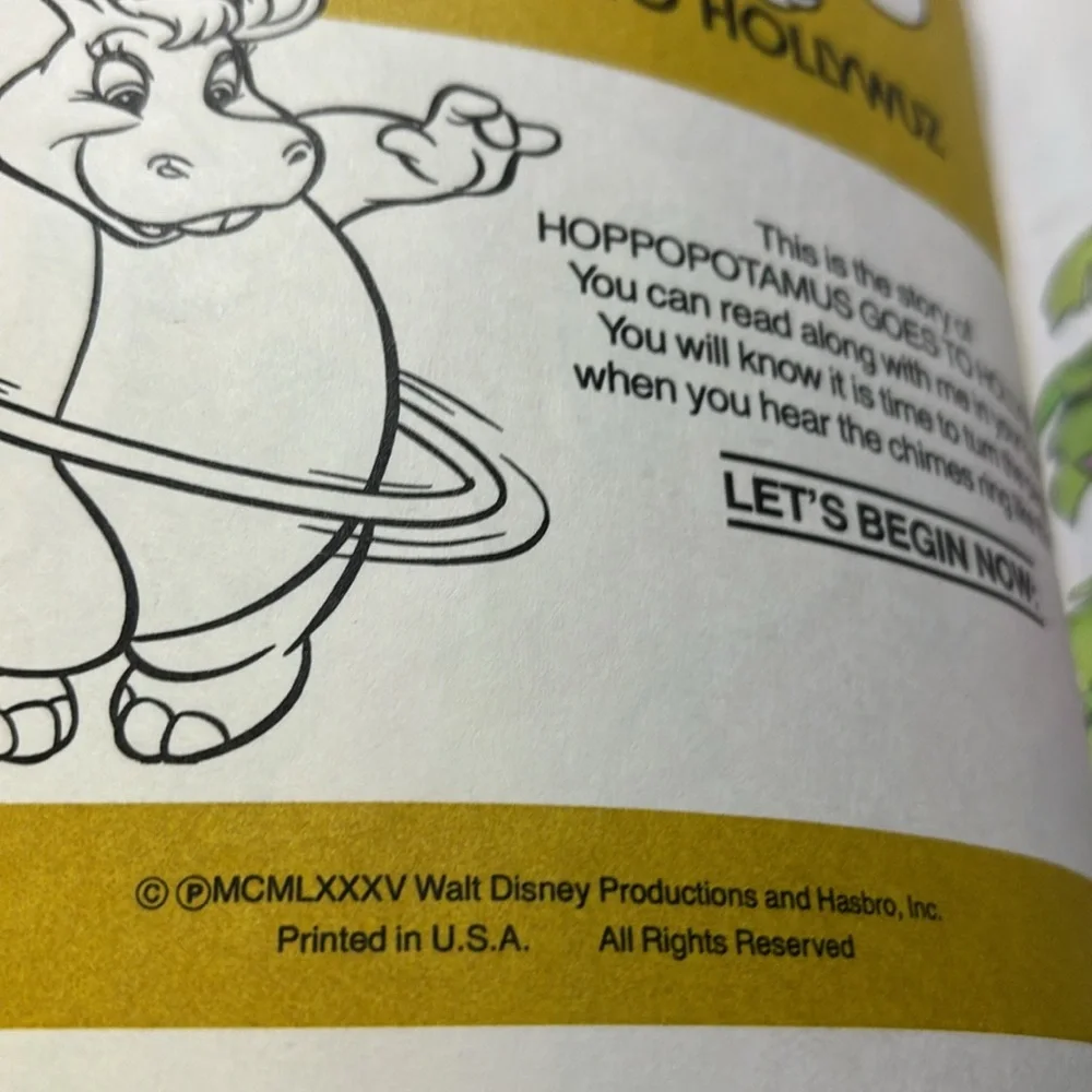 WUZZLES BOOK 1980s wuzzel book Wizzles Books WALT DISNEY WUZZLES BOOKS